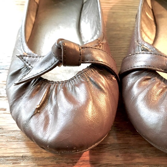 Brown ballet flats - Picture 7 of 7